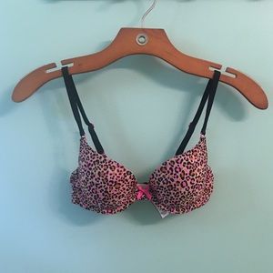 Leopard Demi Bra